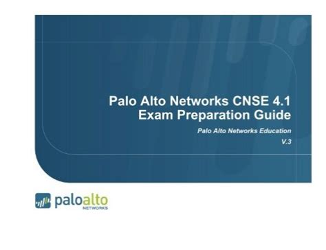 CNSE TEST PALO ALTO Ebook Doc