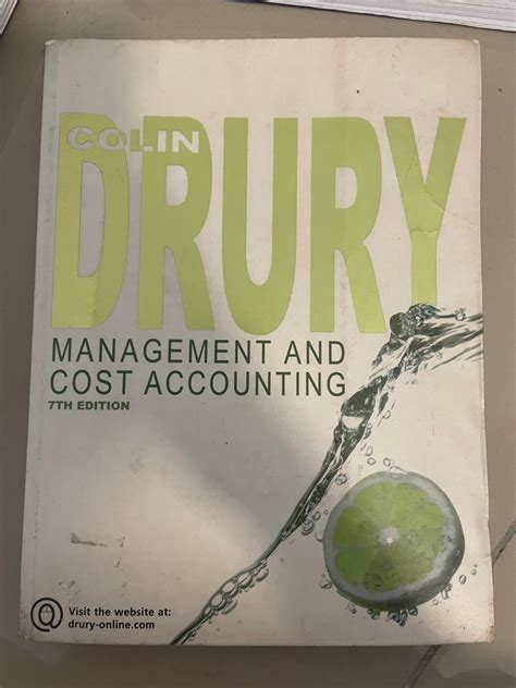 COLIN DRURY 7TH EDITION SOLUTION Ebook PDF