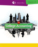 COLLEGE ACCOUNTING 21E ANSWERS H P Ebook Doc