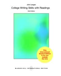 COLLEGE WRITING SKILLS AND READINGS 9TH EDITION Ebook PDF