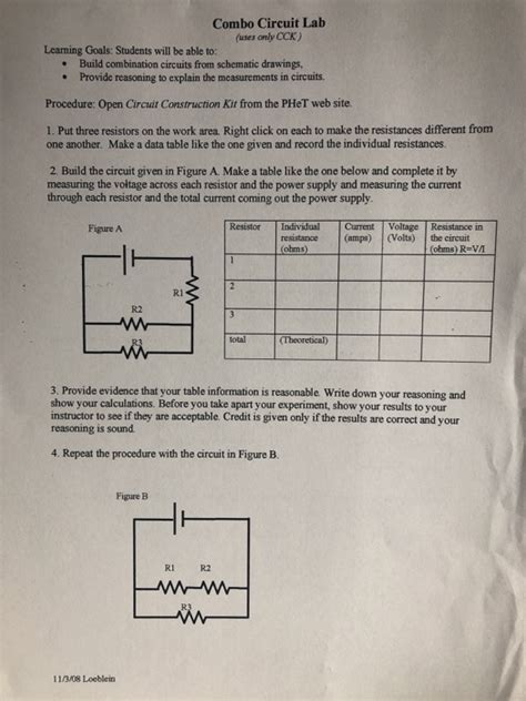 COMBO CIRCUIT LAB ANSWERS USES ONLY CCK Ebook PDF