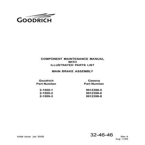 COMPONENT MAINTENANCE MANUAL GRIMES 33 42 02 Ebook Doc