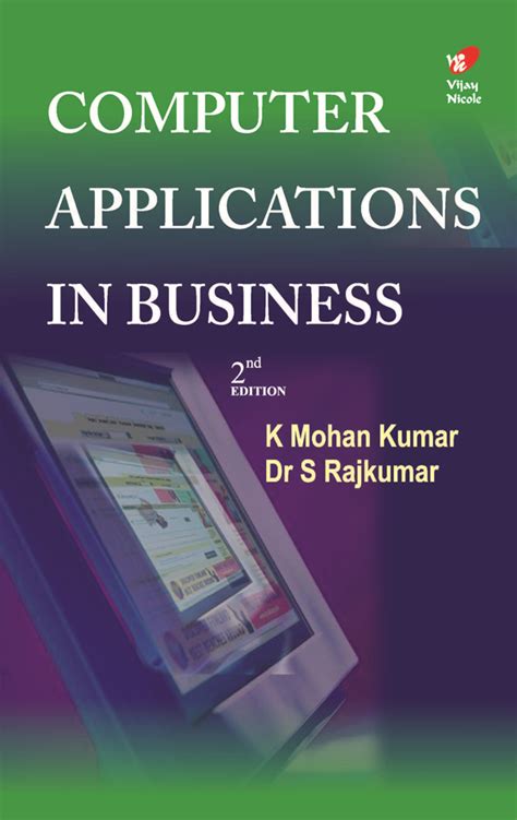 COMPUTER APPLICATION IN BUSINESS NOTES BCOM DU Ebook Epub