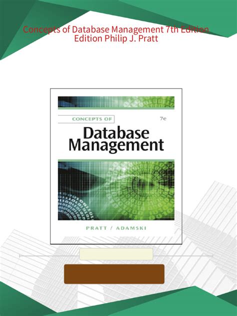 CONCEPTS OF DATABASE MANAGEMENT 7TH EDITION PRATT Ebook Doc