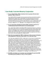 CONCRETE MASONRY CORPORATION CASE ANALYSIS Ebook Kindle Editon