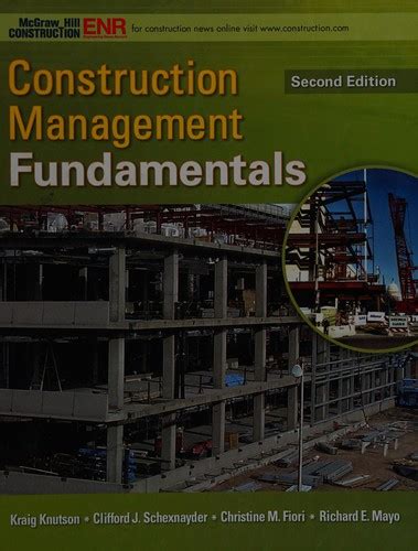 CONSTRUCTION MANAGEMENT FUNDAMENTALS KNUTSON Ebook Reader