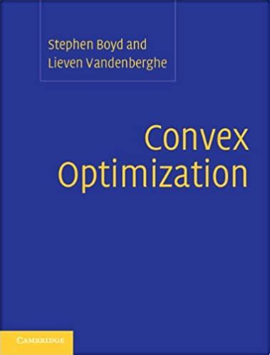 CONVEX OPTIMIZATION BOYD SOLUTION MANUAL Ebook Epub
