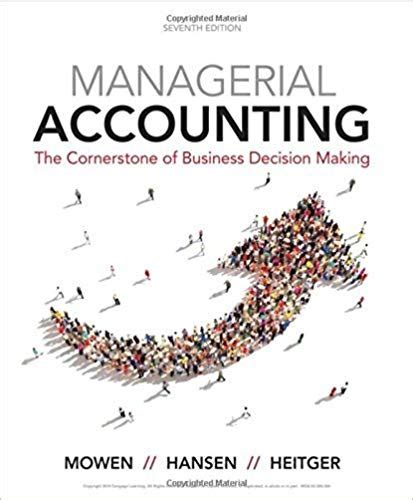 CORNERSTONE MANAGERIAL ACCOUNTING SOLUTION MANUAL Ebook Reader