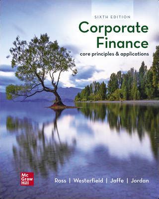 CORPORATE FINANCE 6TH CANADIAN EDITION BY ROSS WESTERFIELD JAFFE AND ROB ERTS Ebook Doc