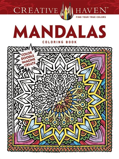 COSTCO Creative Haven Mandalas Coloring Book Color Doodle Imagine Create Doc