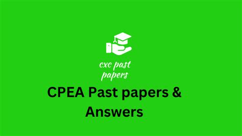 CPEA EXAM PAPERS Ebook Doc