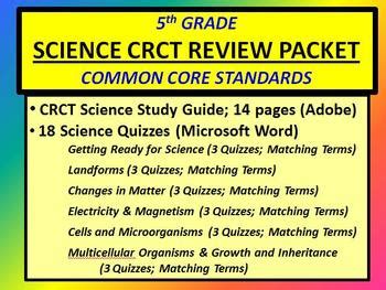 CRCT SCIENCE COACH ANSWERS 5TH Ebook PDF