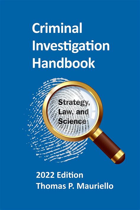 CRIMINAL INVESTIGATION MANUAL Ebook Epub