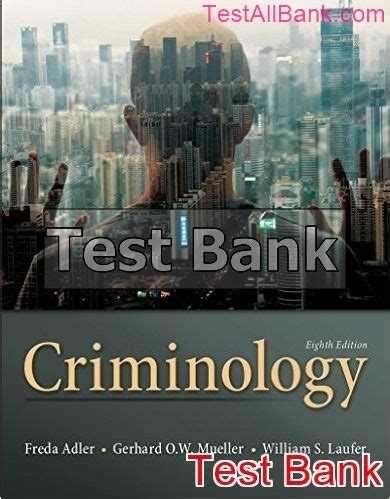 CRIMINOLOGY 8TH EDITION ADLER Ebook Kindle Editon