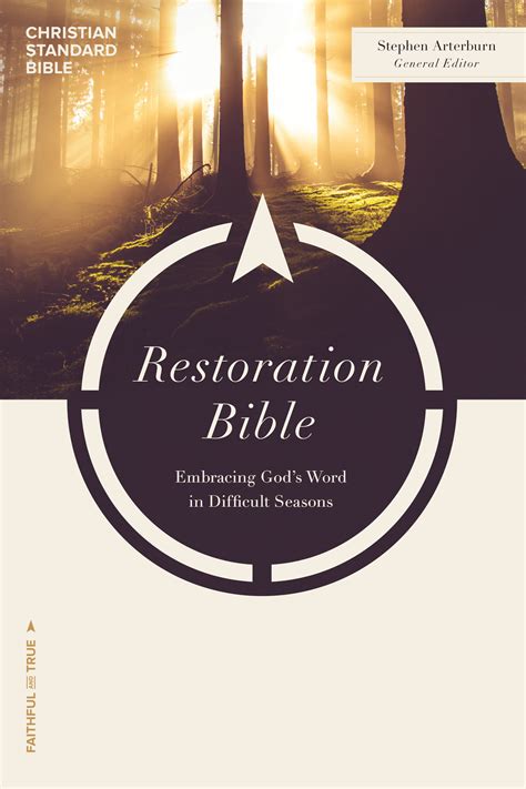 CSB Restoration Bible Trade Paper Embracing God s Word in Difficult Seasons Kindle Editon