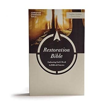 CSB Restoration Bible Trade Paper Embracing God s Word in Difficult Seasons Kindle Editon