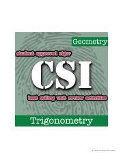 CSI GEOMETRY TRIGONOMETRY ANSWERS Ebook Epub