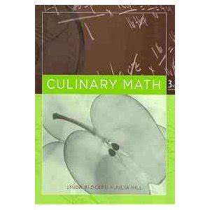 CULINARY MATH 3RD EDITION Ebook PDF