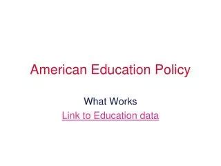 CULTURE and EDUCATION POLICY in the AMERICAN STATES Doc