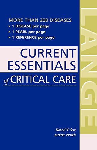 CURRENT Essentials of Critical Care 1st Edition Reader