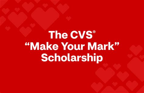 CVS Make Your Mark Scholarship: A Path-Breaking Investment in Students' Futures