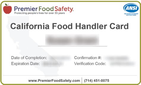 Ca Food Handlers Card Answers PDF