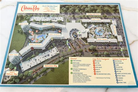 Cabana Bay Resort Map: Your Guide to the Retro Paradise