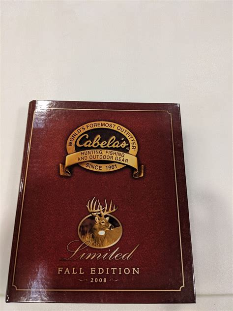 Cabelas Hardcover Catalog