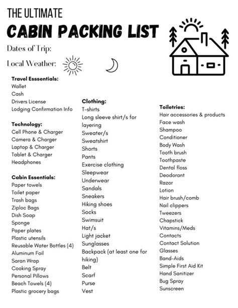 Cabin Inventory Checklist: The Ultimate Guide for a Cozy and Stress-Free Retreat