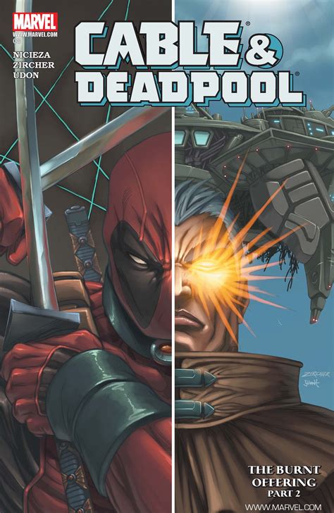 Cable and Deadpool 8 Comic Book THE Burnt Offering Part 2 Doc