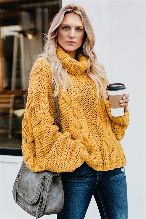 Cable-Knit Sweaters: