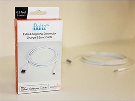 CableJive iBoltz Certified Lightning IBOLTZ 12CW PDF