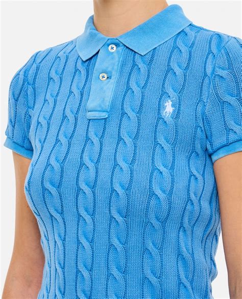 Cableknit Polo Shirt: A Timeless Classic for Women