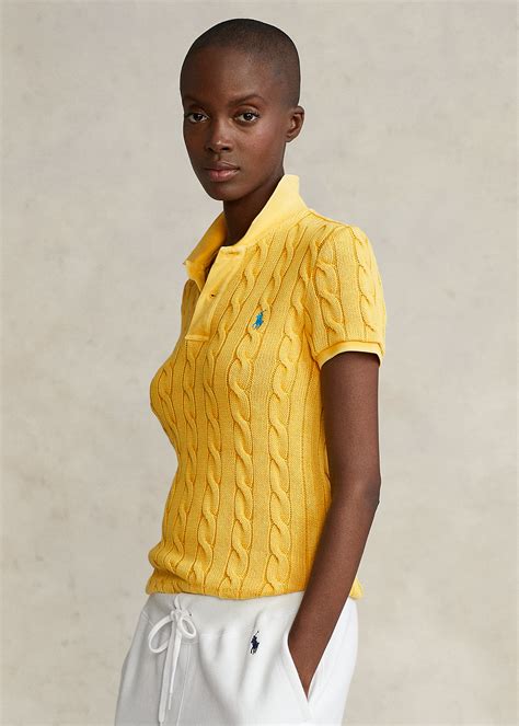 Cableknit Polo Shirt Women: Timeless Style and Comfort