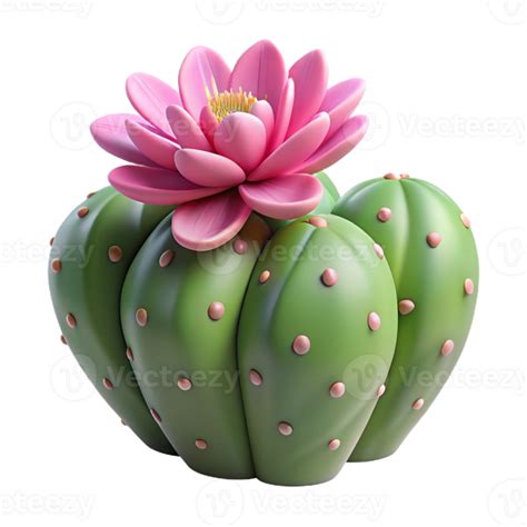 Cactus with Pink Flower: A Stunning Desert Delight