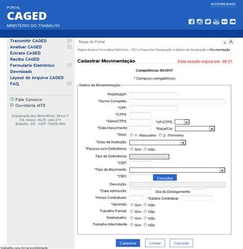 Cadastro Geral de Empregados e Desempregados (CAGED)