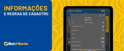 Cadastro e Login no Sorte na Bet