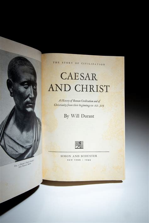 Caesar and Christ Story of Civilization Kindle Editon