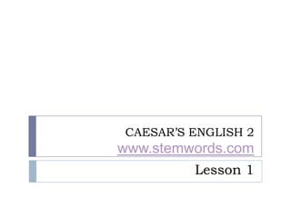 Caesars English 1 Tm Rfwpcom 842156 PDF Kindle Editon