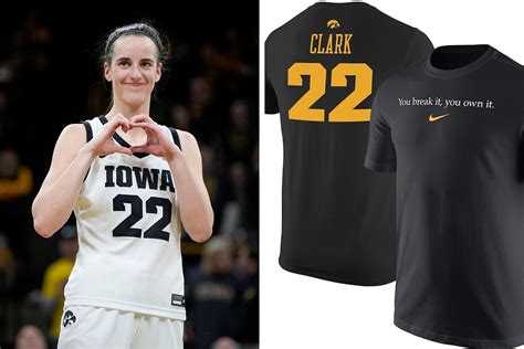 Caitlin Clark: "You Break It, You Own It" Shirt