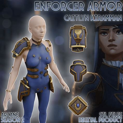 Caitlyn Arcane Cosplay: Embody the Enforcer with Precision and Style