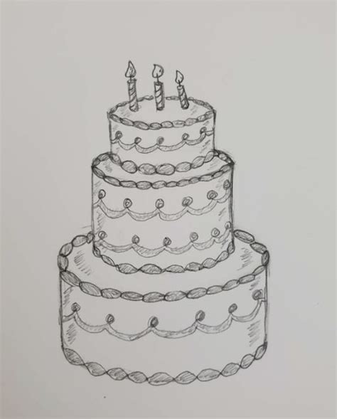 Cake Drawings: A Sweet Art Form that Delights the Senses