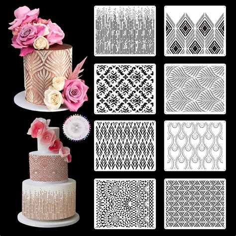 Cake Stencil Kit Kindle Editon