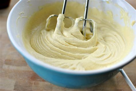 Cake batter: