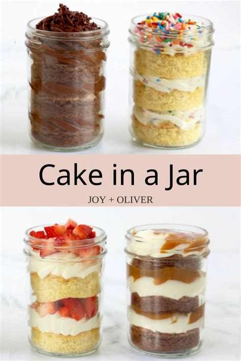 Cake in a Jar Recipes for Quick Easy Delicious Cake in a Mason Jar Desserts Kindle Editon