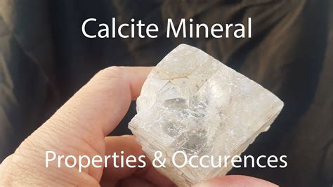 Calcite: The Ubiquitous Mineral with Remarkable Properties