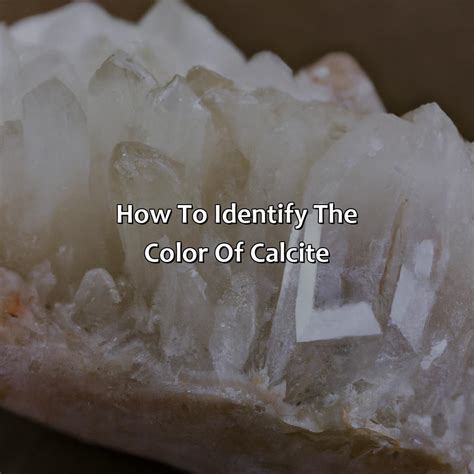 Calcite Coloration: A Study in Impurities