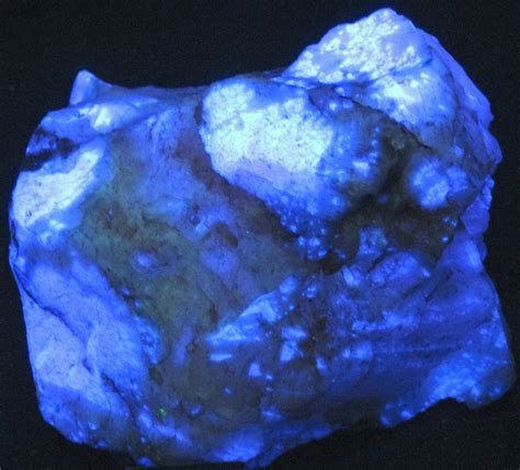 Calcite Under UV Light: Illuminating the Hidden Beauty of Nature