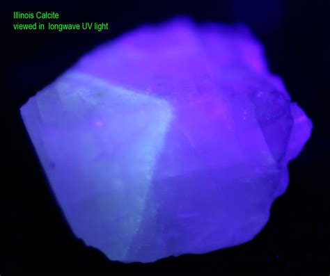 Calcite Under UV Light: Revel in the Luminescent Wonder