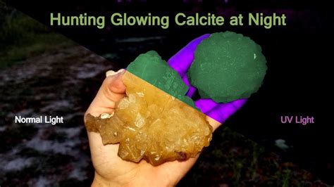 Calcite Under UV Light: Unveiling a Hidden Glow